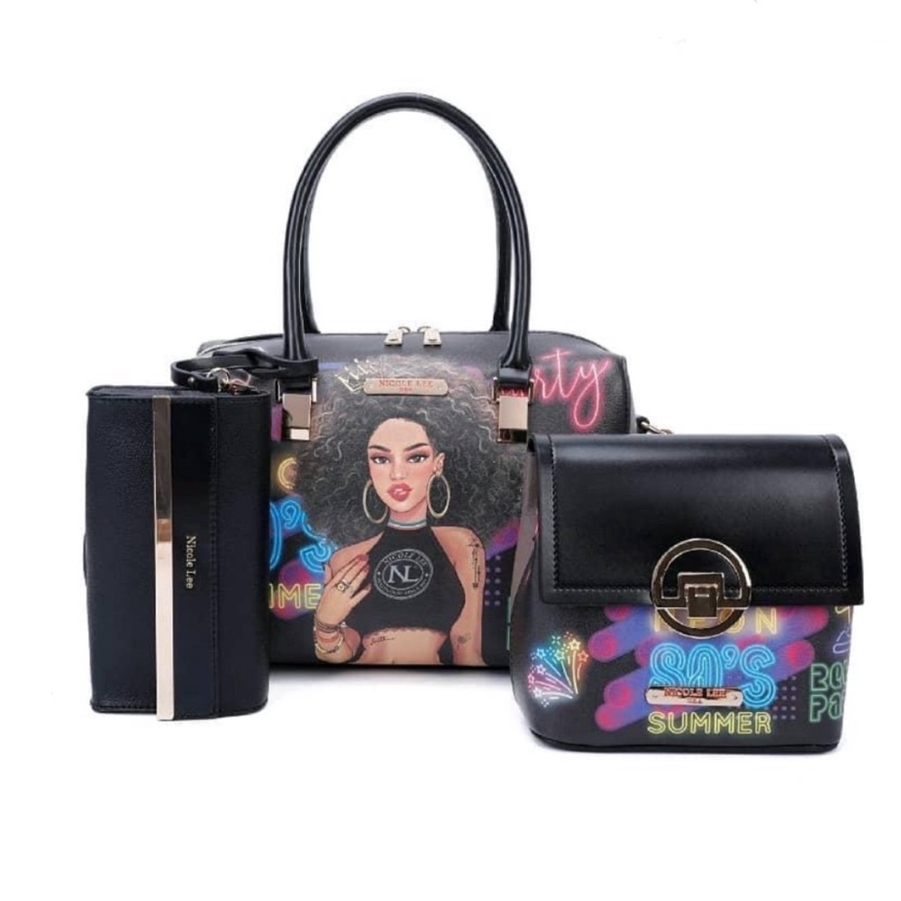 Nicole Lee Neon Summer Handbag